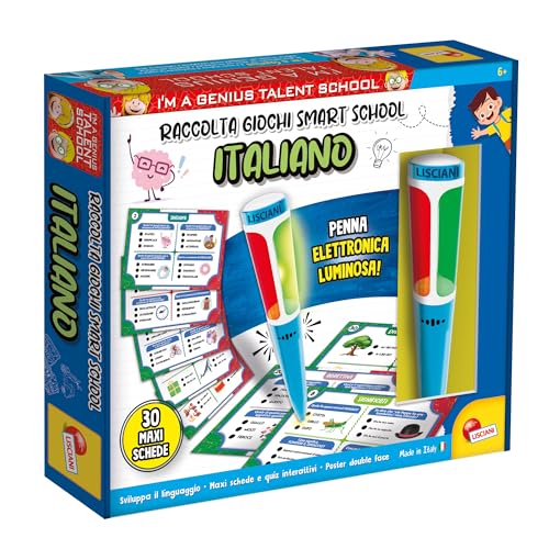 Lisciani Giochi- I'm a Genius Kollektion Spiele Smart School Italienisch, 113842 Lisciani Giochi- I'm a Genius Kollektion Spiele Smart School Italienisch, 113842 von Liscianigiochi