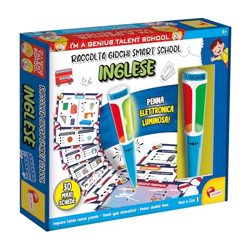 Lisciani Giochi- I'm a Genius Sammlung Spiele Smart School Englisch, 113859 Lisciani Giochi- I'm a Genius Sammlung Spiele Smart School Englisch, 113859 von Liscianigiochi