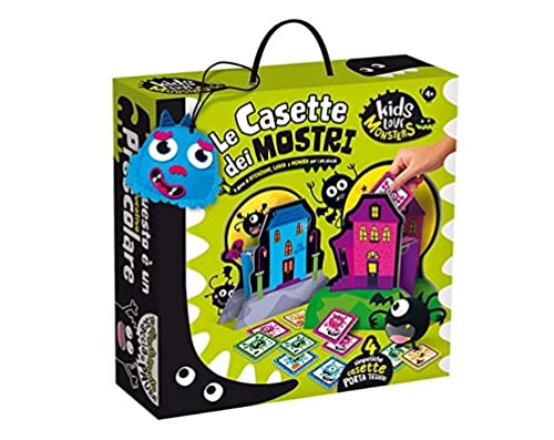 Liscianigiochi 82704 Kids Love Monsters Le Casette dei Monster Spiel, Mehrfarbig, M Liscianigiochi 82704 Kids Love Monsters Le Casette dei Monster Spiel, Mehrfarbig, M von Liscianigiochi