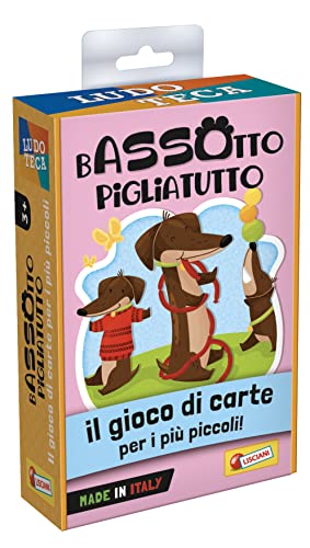 Lisciani Giochi Ludoteca Kartenspiel für Kinder, Dackel, Puppe, Mehrfarbig, 100576 Lisciani Giochi Ludoteca Kartenspiel für Kinder, Dackel, Puppe, Mehrfarbig, 100576 von Liscianigiochi