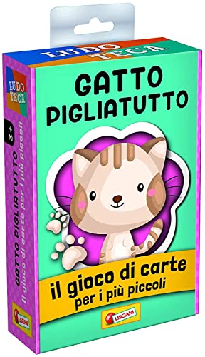 Liscianigiochi, Ludoteca Die Karten der Kinder, Katze Pausen, Gesellschaftsspiel, Mehrfarbig, 85774 von Liscianigiochi