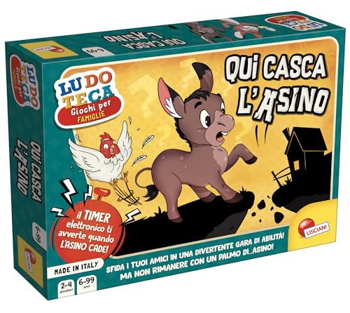 Lisciani Giochi – Ludoteca Qua Cascla Asino, Farbe: 88904 von Liscianigiochi