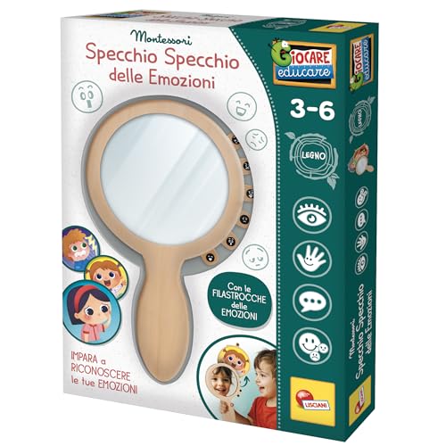 Lisciani Giochi – Montessori Holzspielzeug Der Spiegel der Emotionen, 113712 Lisciani Giochi – Montessori Holzspielzeug Der Spiegel der Emotionen, 113712 von Liscianigiochi