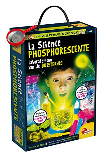 Lisciani – I'm A Genius – Die phosphoreszierende Wissenschaft – Das Labor der Dunkelheit – Lernspiel – Experimente, die im Dunkeln leuchten – für Kinder ab 8 Jahren Lisciani – I'm A Genius – Die phosphoreszierende Wissenschaft – Das Labor der Dunkelheit – Lernspiel – Experimente, die im Dunkeln leuchten – für Kinder ab 8 Jahren von Liscianigiochi