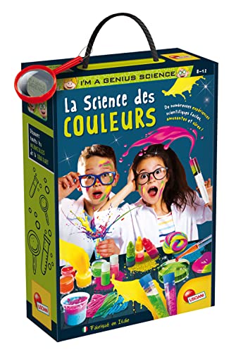 Lisciani I'm A Genius LABORATORIO Die Wissenschaft der Farben, entdeckt die Chemie, die die Farbe wechselt, in Aller Sicherheit und mit Einfachheit, ab 7 Jahren von Lisciani