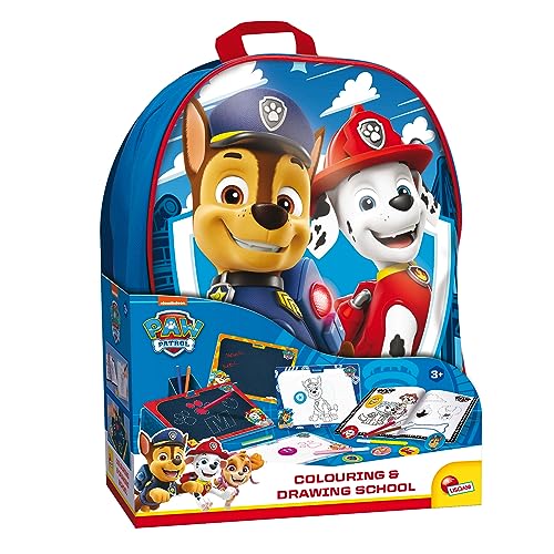 Lisciani - La Patrol - Schule für Zeichnen und Malen - Rucksack - Kreatives Spiel - Zeichnen und Malen lernen - Anleitung aus dem Heft - Schiefer mit Pult zum Bauen - Für Kinder ab 3 Jahren Lisciani - La Patrol - Schule für Zeichnen und Malen - Rucksack - Kreatives Spiel - Zeichnen und Malen lernen - Anleitung aus dem Heft - Schiefer mit Pult zum Bauen - Für Kinder ab 3 Jahren von Liscianigiochi
