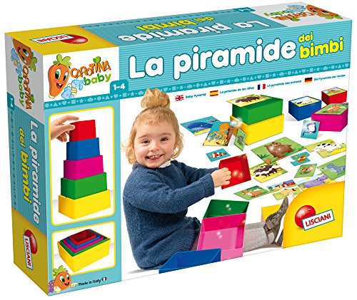 Lisciani – Lernspiele – 57696 – Carotina Baby Tower Game von Liscianigiochi