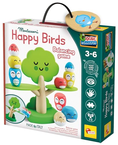 Lisciani - Montessori Baby - Farbspiel - Farblernspiel - Bildungs- und interaktiv - Fördert das Erlernen von Farben - Stimuliert Kreativität - Von 1 bis 4 Jahren und älter - Hergestellt in Italien von Lisciani