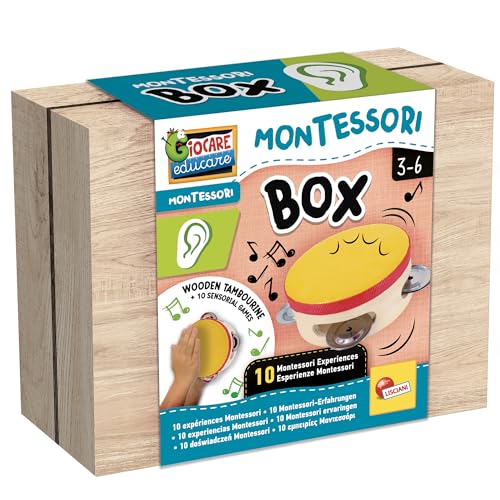 Lisciani - Montessori Box: Hören - Sensorisches Hörkit für Kinder ab 3 Jahren - Entdeckung der Klänge - Auditives Erwachen - Bildungsspiel - Sinneserweckung Lisciani - Montessori Box: Hören - Sensorisches Hörkit für Kinder ab 3 Jahren - Entdeckung der Klänge - Auditives Erwachen - Bildungsspiel - Sinneserweckung von Liscianigiochi