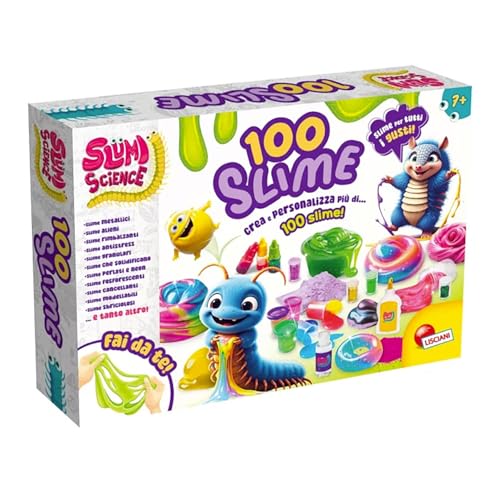 Lisciani-Spiele, Slumi Science 100 Schleim, 109982 von Liscianigiochi