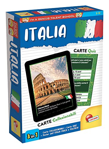 Lisciani Spiele I'm in Genius Italien, 100132 von Lisciani