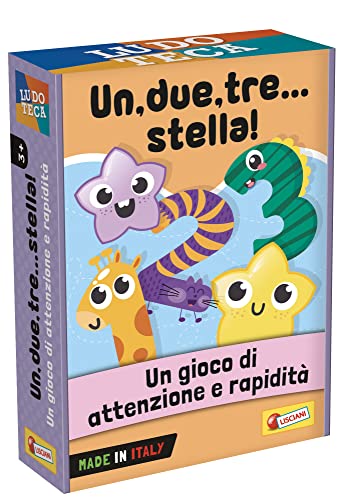 Lisciani Spiele Ludoteca Die Karten der Kinder 123 Stern, 100569 von Lisciani