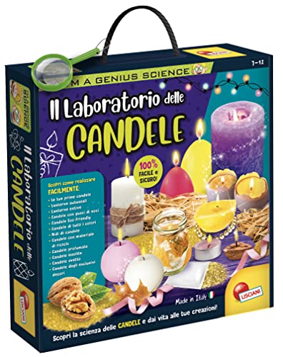 Liscianigiochi, I'm a Genius Kerzenlabor, Spiel für Kinder 6 Jahre, Single, Mehrfarbig, 68647 Liscianigiochi, I'm a Genius Kerzenlabor, Spiel für Kinder 6 Jahre, Single, Mehrfarbig, 68647 von Liscianigiochi