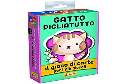 Liscianigiochi, Ludoteca Die Karten der Kinder, Katze Pausen, Gesellschaftsspiel, Mehrfarbig, 85774 von Liscianigiochi