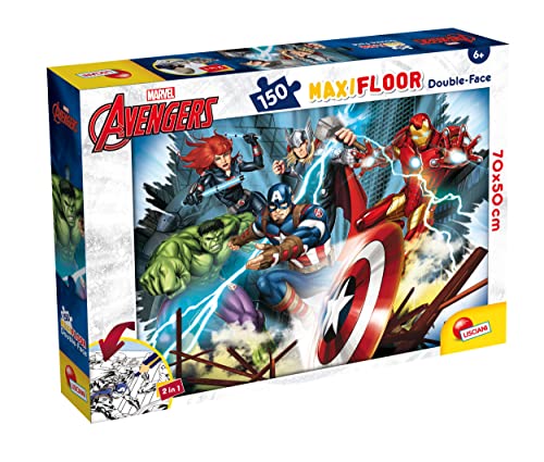 Marvel Puzzle DF MAXIFLOOR 150 Avengers von Liscianigiochi