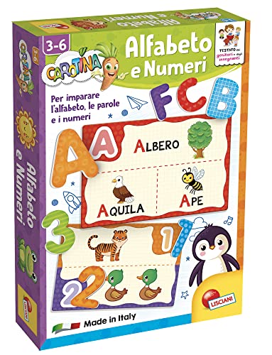 Liscianigiochi 100439 Lisciani Spiele Carotina Plus Alphabet und Zahlen, Mehrfarbig, S Liscianigiochi 100439 Lisciani Spiele Carotina Plus Alphabet und Zahlen, Mehrfarbig, S von Liscianigiochi