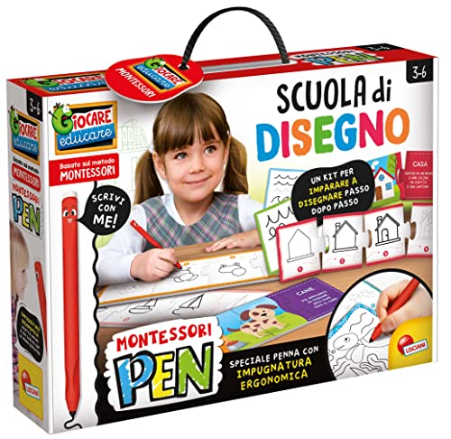 Liscianigiochi 101696 Lisciani Giochi Montessori Pen Zeichenschule von Liscianigiochi
