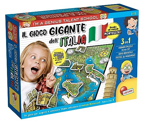 Liscianigiochi 102617 I'm A Genius DAS Riese Spiel ITALIENS von Liscianigiochi