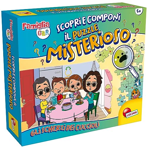 Lisciani-Spiele – Das geheimnisvolle Puzzle der GBR-Familie – Die Streiche der Welpen von Liscianigiochi