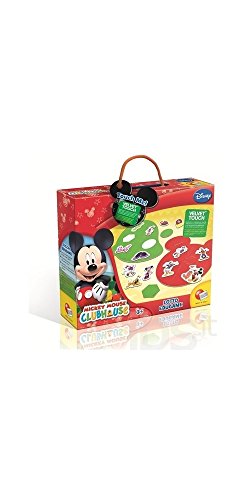 Liscianigiochi 41671 – Lernpuzzle aus Velours, Design von Mickey [Italienischer Import] von Liscianigiochi