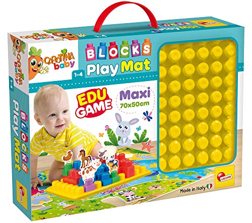 Liscianigiochi 79933 Carotina Baby Blocks, Spielteppich von Liscianigiochi