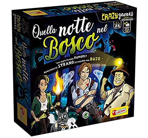 Lisciani Giochi - Crazy Games Quella Nacht im Wald Spiel, Mehrfarbig, 80717 von Lisciani Giochi