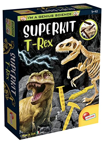 Liscianigiochi 81103 I'm a Genius Superkit T-Rex grabe und entdecke den Dinosaurier von Liscianigiochi