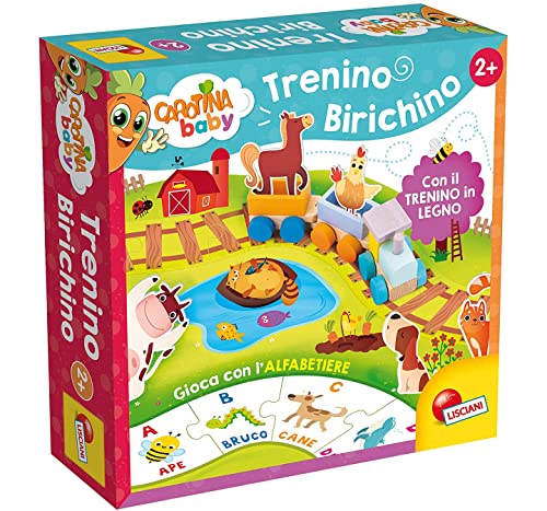 Liscianigiochi 84005 Carotin Baby Zug Birichino, Mehrfarbig Liscianigiochi 84005 Carotin Baby Zug Birichino, Mehrfarbig von Liscianigiochi