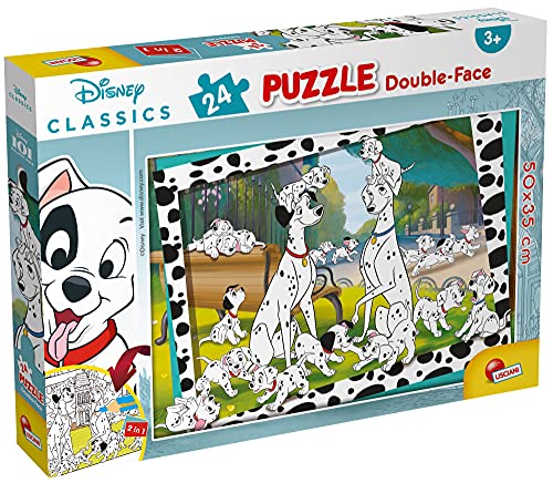 Liscianigiochi 86214 DF Plus 24 Disney Classic/Animals Puzzle für Kinder, Mehrfarbig von Liscianigiochi