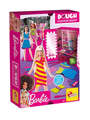 Liscianigiochi 88867 Barbie Dough Fashion Show, dough, Schrank, Laufsteg, Werkzeug, Formen, kreatives Handbuch, Nicht Zutreffend. Liscianigiochi 88867 Barbie Dough Fashion Show, dough, Schrank, Laufsteg, Werkzeug, Formen, kreatives Handbuch, Nicht Zutreffend. von Liscianigiochi