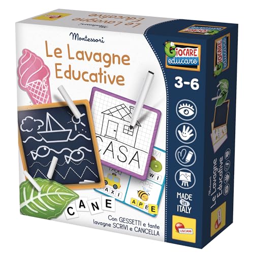 Liscianigiochi 89093 Montessori Lerntafeln, Single, Nicht zutreffend, medium von Liscianigiochi