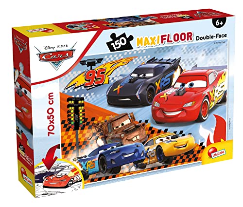 Liscianigiochi 91805 Disney Cars Puzzle Df Maxi Floor 150, Zutreffend von Liscianigiochi