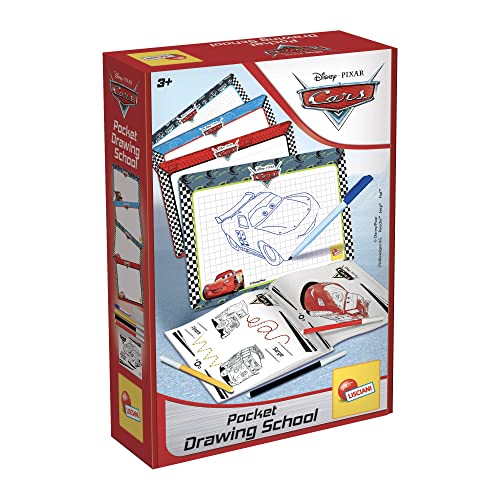 LISCIANI 92208 Cars Pocket Drawing School, Nicht zutreffend von Liscianigiochi