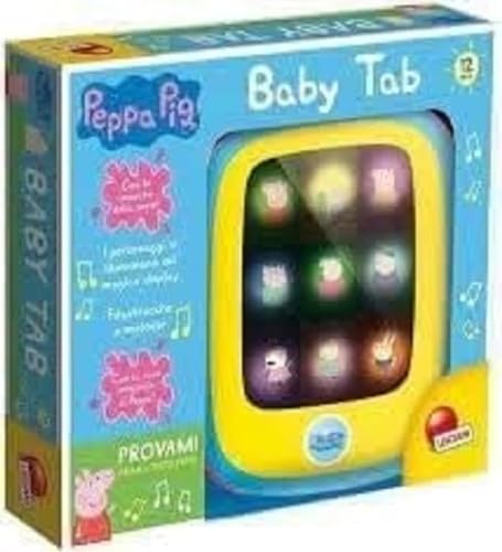 Liscianigiochi 92246 Wutz Baby Spielen und Lernen, Peppa Pig Tab von Liscianigiochi