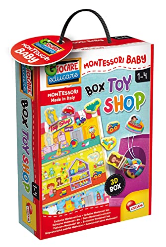 Liscianigiochi 92734 Montessori Baby Box Toy Shop, Nicht Zutreffend von Liscianigiochi