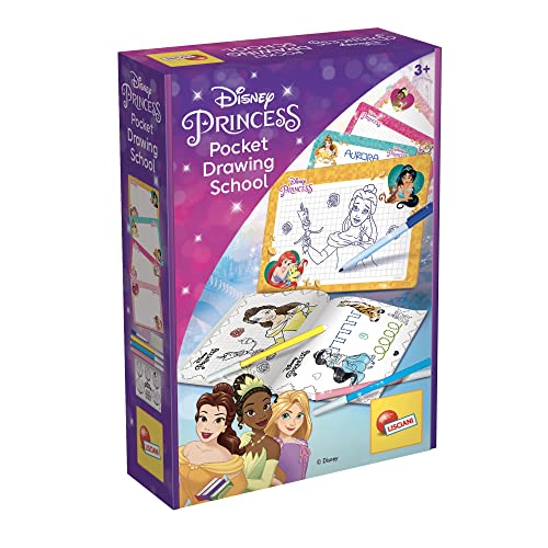 Liscianigiochi 92901 Princess Pocket Drawing School, Nicht zutreffend, M von Liscianigiochi