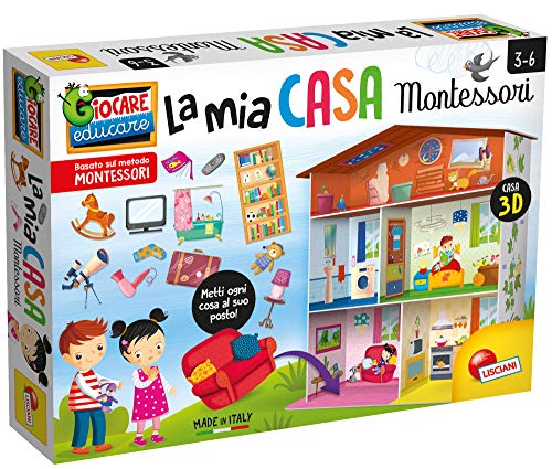 Liscianigiochi 95162 Montessori Maxi la Mia Casa, Nicht zutreffend, M von Liscianigiochi