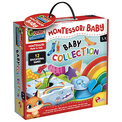 LISCIANI 97111 Montessori Baby Raccolta Giochi, BABY-12 BILDUNGSSPIELE-Box von Liscianigiochi