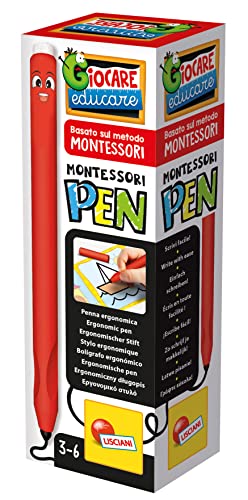 Liscianigiochi 97197 Montessori Pen, Ergonomischer Stift, Mehrfarbig von Liscianigiochi