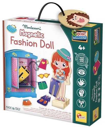 Liscianigiochi Montessori Wood Magnetic Fashion DOLL Liscianigiochi Montessori Wood Magnetic Fashion DOLL von Liscianigiochi
