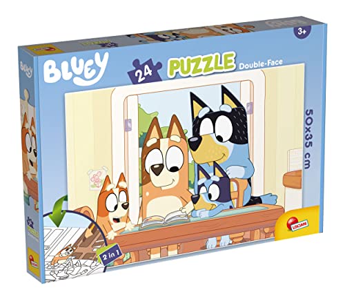 Lisciani 99566 BLUEY Puzzle DF Plus 24, Mutlicolor von Liscianigiochi