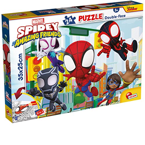 Liscianigiochi 99603 Lisciani Games Marvel Puzzle DF M-Plus 24 Spidey von Lisciani
