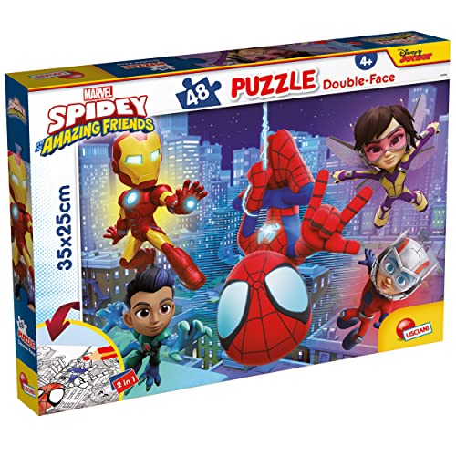 Liscianigiochi 99610 Lisciani Games Marvel Puzzle DF M-Plus 48 Spidey von Lisciani