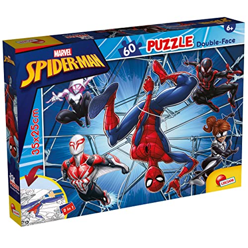 Liscianigiochi 99634 Lisciani Spiele Marvel Puzzle DF M-Plus 60 Spiderman von Liscianigiochi
