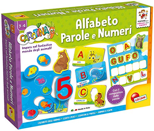 Lisciani Giochi – Karotina Maxi Alphabet Wörter und Zahlen Lisciani Giochi – Karotina Maxi Alphabet Wörter und Zahlen von Liscianigiochi