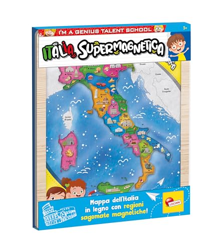 Liscianigiochi I'm a Genius Italia supermagnetica, 105496, Mehrfarbig Liscianigiochi I'm a Genius Italia supermagnetica, 105496, Mehrfarbig von Liscianigiochi
