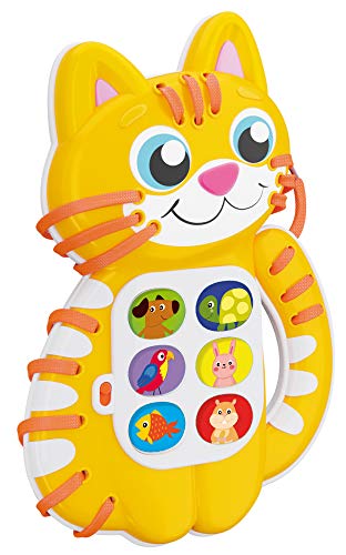 Liscianigiochi - Montessori Das sprechende Kätzchen, Gelb, 80199 von Liscianigiochi