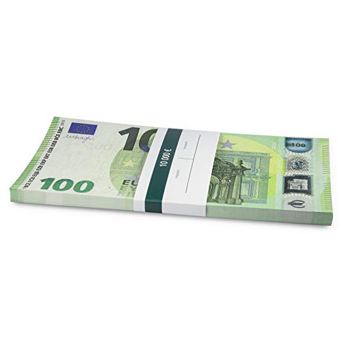 Litfax GmbH 100 € Euroschein/Euro-Geldscheine ca. 191x103 mm/banderoliert, je Pack. 75 Stück (1 PG) … von Litfax