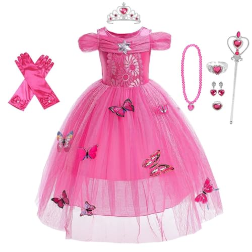 Lito Angels Aurora Kleid mit Zubehör für Kinder Mädchen, Prinzessin Dornröschen Kostüm Verkleidung, Größe 2 Jahre 92, Heißes Rosa Lito Angels Aurora Kleid mit Zubehör für Kinder Mädchen, Prinzessin Dornröschen Kostüm Verkleidung, Größe 2 Jahre 92, Heißes Rosa von Lito Angels