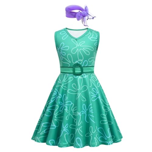 Lito Angels Ekel Disgust Kleid Kostüm Verkleidung mit Schal und Gürtel für Kinder Mädchen Größe 5-6 Jahre 116 Lito Angels Ekel Disgust Kleid Kostüm Verkleidung mit Schal und Gürtel für Kinder Mädchen Größe 5-6 Jahre 116 von Lito Angels